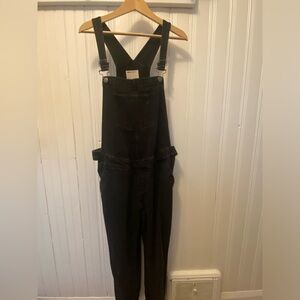 ASOS Black Denim Overalls